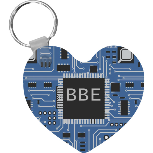 Custom Design Your Own Heart Plastic Keychain