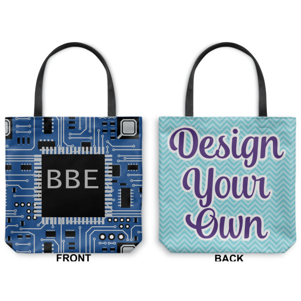 Custom Design - Canvas Tote - Front and Back