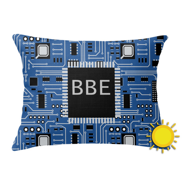 Custom Design Your Own Outdoor Throw Pillow - Rectangular