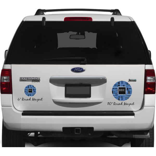 Custom Design - Personalized Car Magnets on Ford Explorer