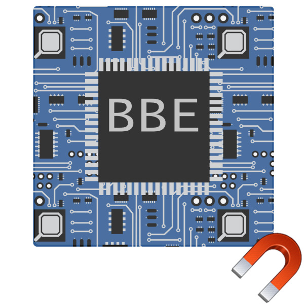 Custom Design Your Own Square Car Magnet - 6"