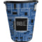 Design Your Own Waste Basket - Single-Sided - Black