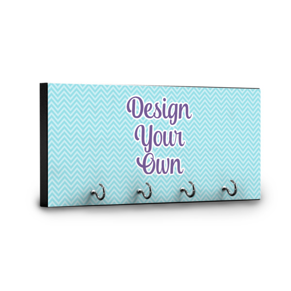 Custom Design - Key Hanger - Front View with Hooks