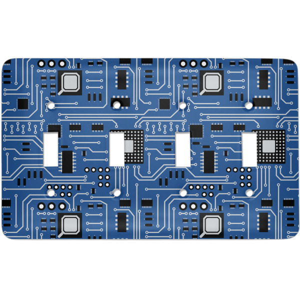 Custom Design Your Own Light Switch Cover - 4 Toggle Plate