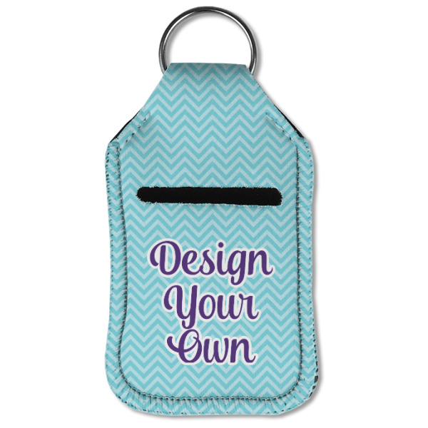 Custom Design - Sanitizer Holder Keychain - Small (Front Flat)