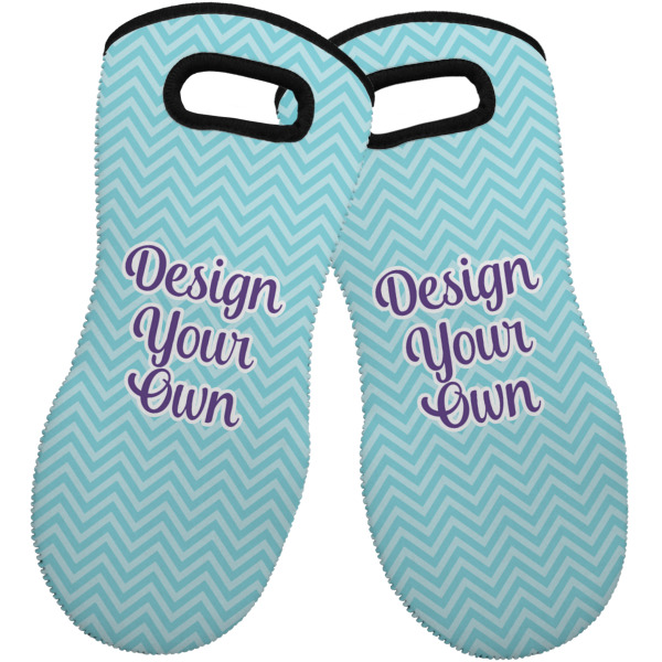 Custom Design - Neoprene Oven Mitt -Set of 2 - Front