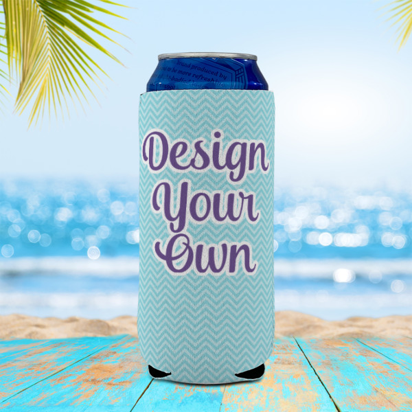 Custom Design - Can Cooler - 16oz - In Context