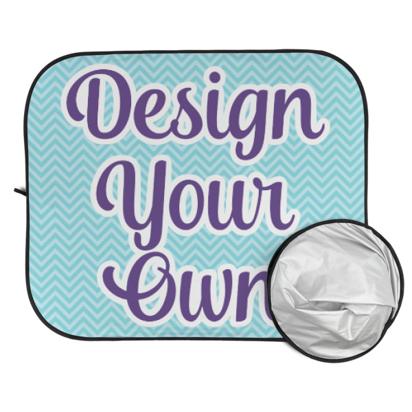 Custom Design - Car Sun Shades - FOLDED & UNFOLDED