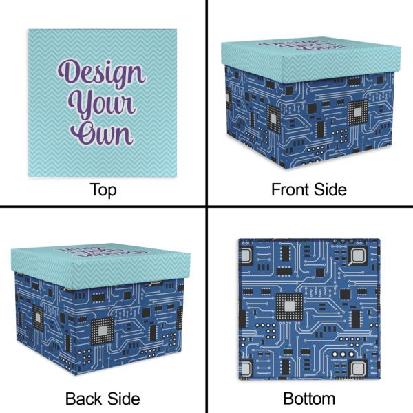 Custom Design - Gift Boxes with Lid - Canvas Wrapped - Medium - Approval