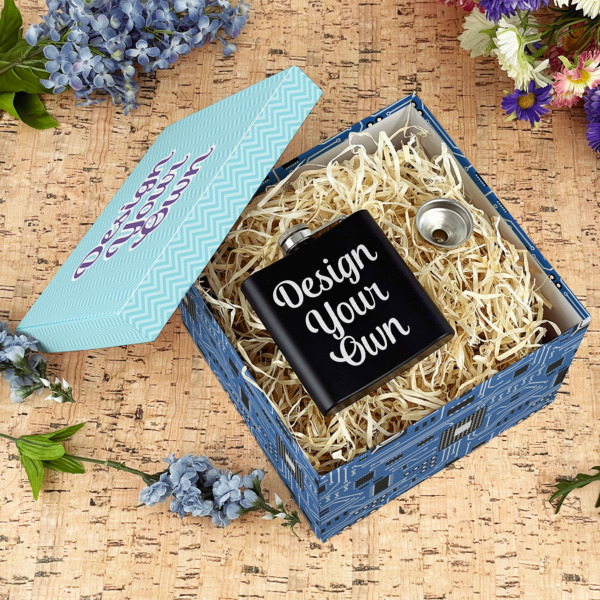 Custom Design - Gift Boxes with Lid - Canvas Wrapped - Large - In Context