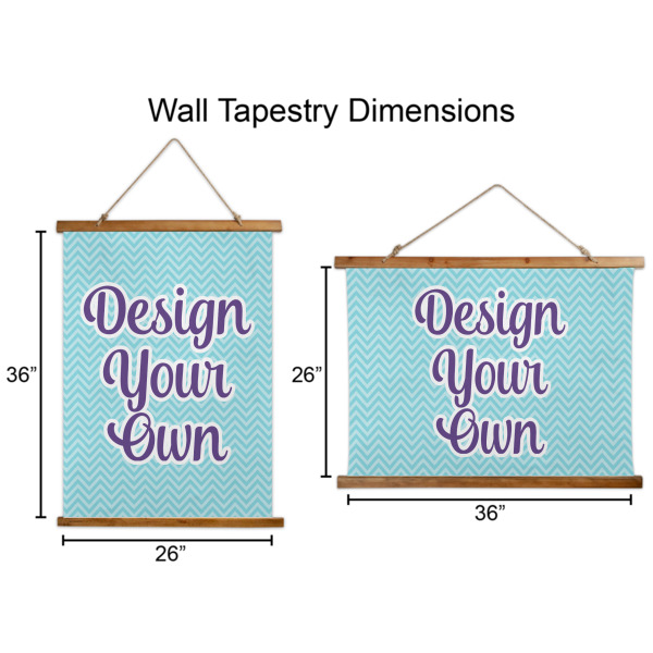 Custom Design - Wall Hanging Tapestries - Parent/Sizing