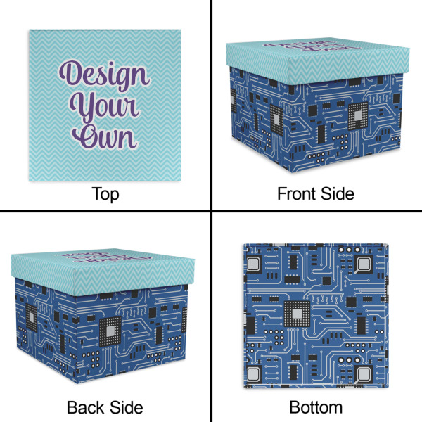 Custom Design - Gift Boxes with Lid - Canvas Wrapped - XX-Large - Approval