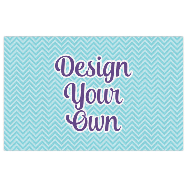 Custom Design - Indoor / Outdoor Rug - 5'x8' - Front Flat