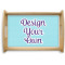Design Your Own Natural Wooden Tray - Small
