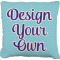 Design Your Own Faux-Linen Throw Pillow 26"