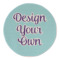 Design Your Own Round Linen Placemat