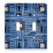 Design Your Own Light Switch Cover - 2 Toggle Plate