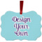 Design Your Own Metal Frame Ornament - Double-Sided