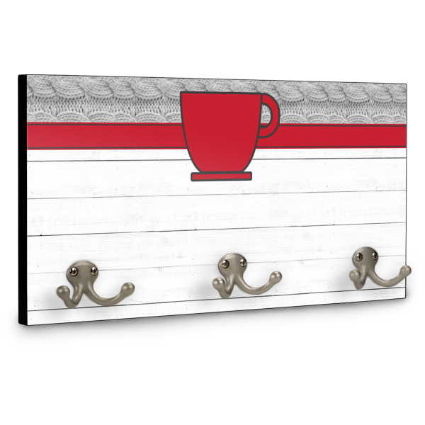 Custom Design - Wall Mounted Coat Hanger - Side View