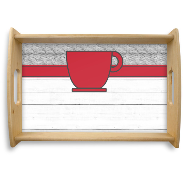 Custom Design Your Own Natural Wooden Tray - Small