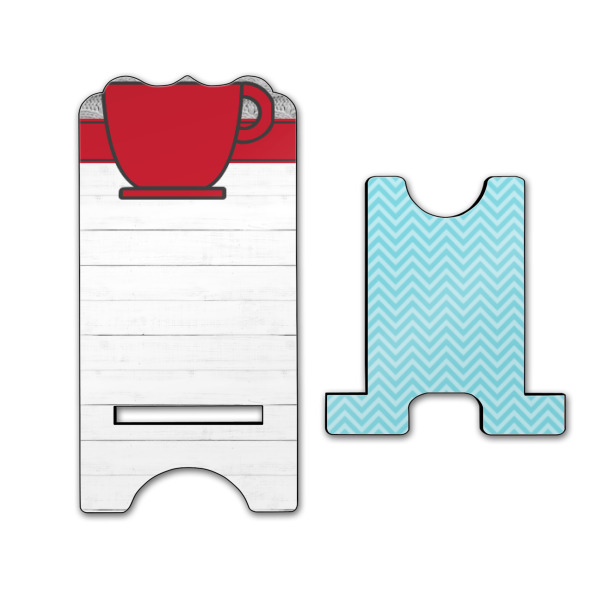 Custom Design - Stylized Phone Stand - Front & Back - Large