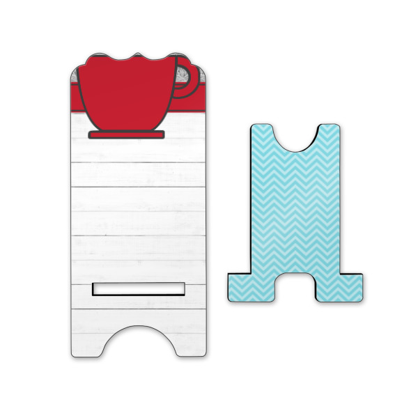 Custom Design - Stylized Phone Stand - Front & Back - Small