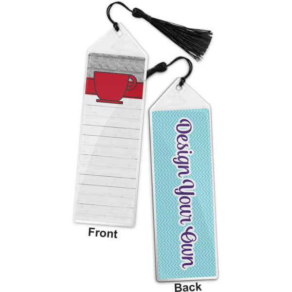 Custom Design - Bookmark w/ Tassel - Front and Back