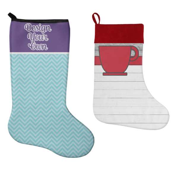 Custom Design - Stockings - Side by Side compare