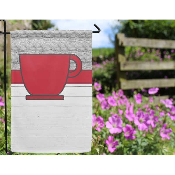 Custom Design - Garden Flag - Outside In Flowers