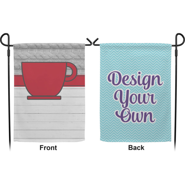 Custom Design - Garden Flag - Double Sided Front and Back