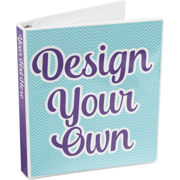 Custom Design - 3-Ring Binder - 1" - Angled