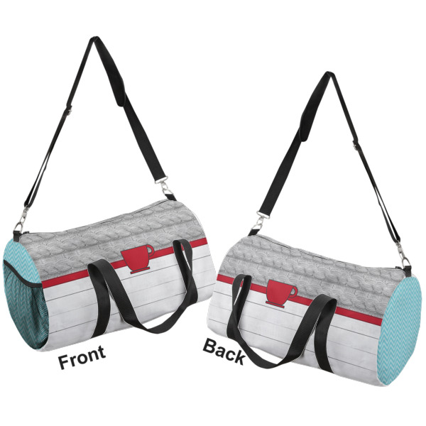 Custom Design - Duffle bag large front and back sides