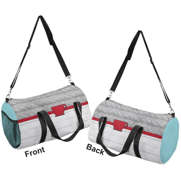 Custom Design - Duffle bag small front and back sides