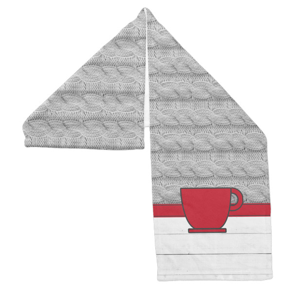 Custom Design - Sports Towel Folded - Both Sides Showing