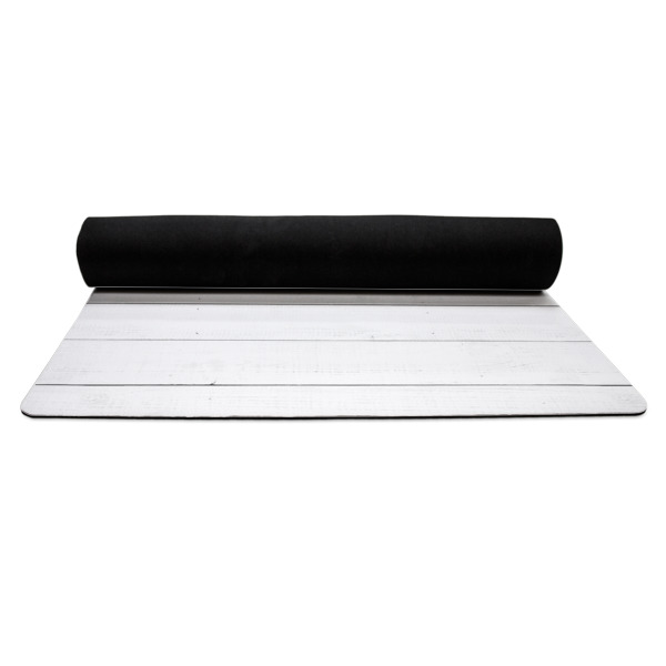 Custom Design - Yoga Mat Rolled up Black Rubber Backing