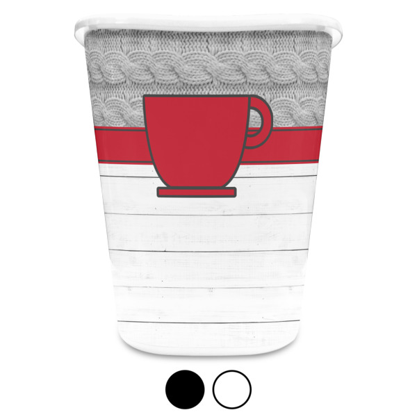 Custom Design - Waste Basket - Both Colors - Front