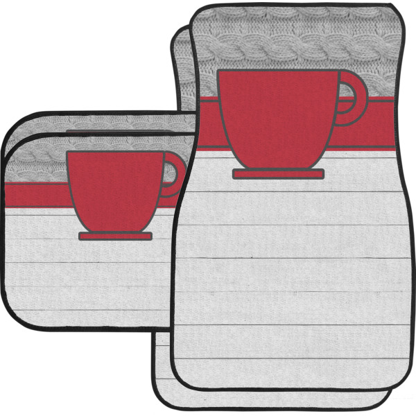 Custom Design Your Own Car Floor Mats Set - 2 Front & 2 Back