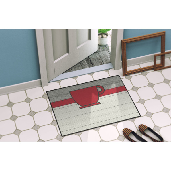 Custom Design - Door Mat - 24"x18" - Lifestyle - Porch