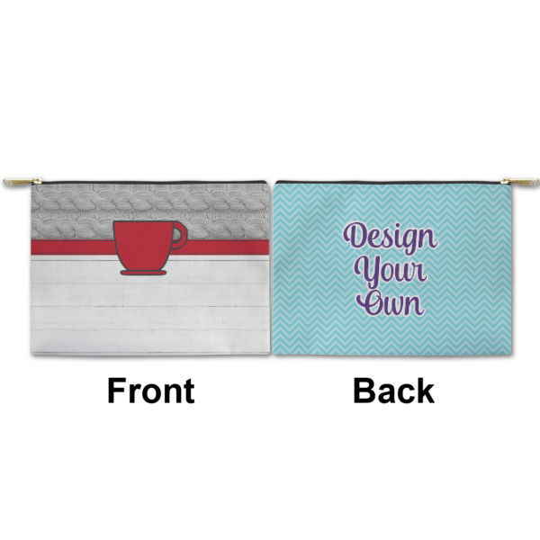 Custom Design - Small Zipper Pouch Approval (Front and Back)
