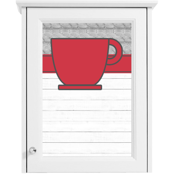 Custom Design - Single White Cabinet Decal