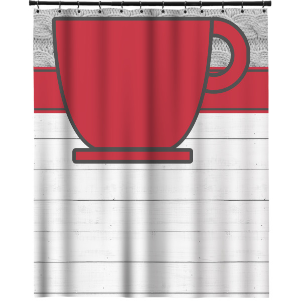 Custom Design Your Own Extra Long Shower Curtain - 70" x 83"