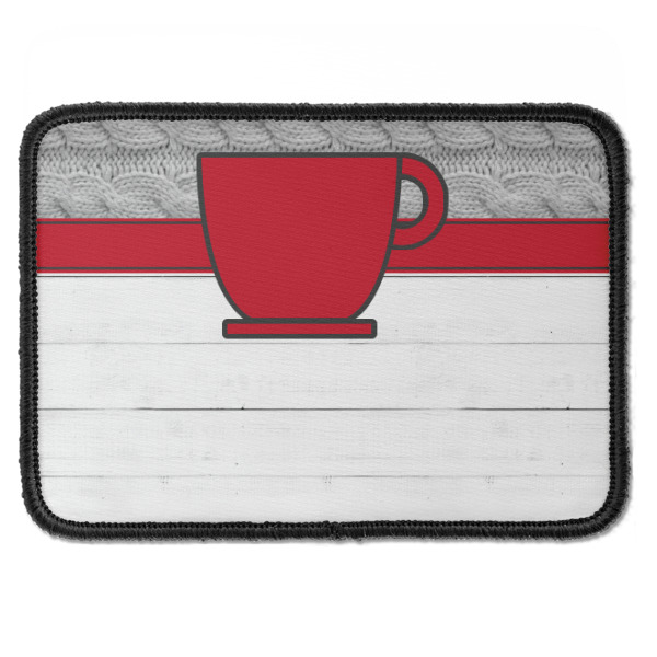 Custom Design - Iron On Patch - Rectangle - Front