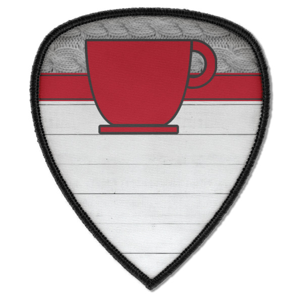 Custom Design - Iron On Patch - Shield - Style A - Front