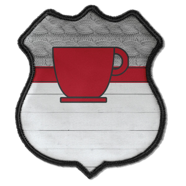 Custom Design - Iron On Patch - Shield - Style C - Front