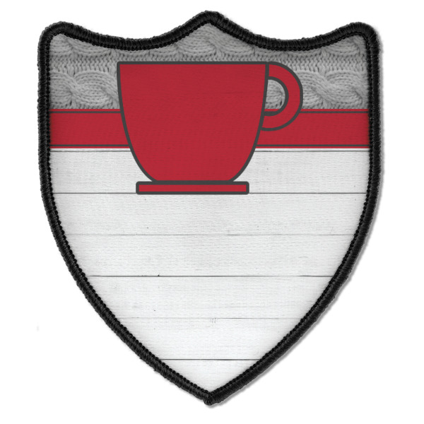 Custom Design - Iron On Patch - Shield - Style B - Front