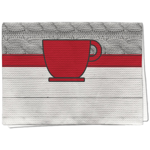 Custom Design Your Own Kitchen Towel - Waffle Weave