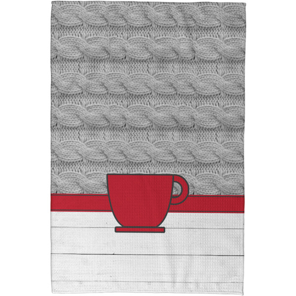 Custom Design - Waffle Weave Towel - Full Color Print - Approval Image