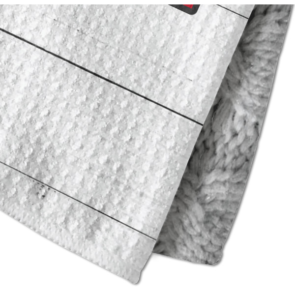 Custom Design - Waffle Weave Towel - Closeup of Material Image