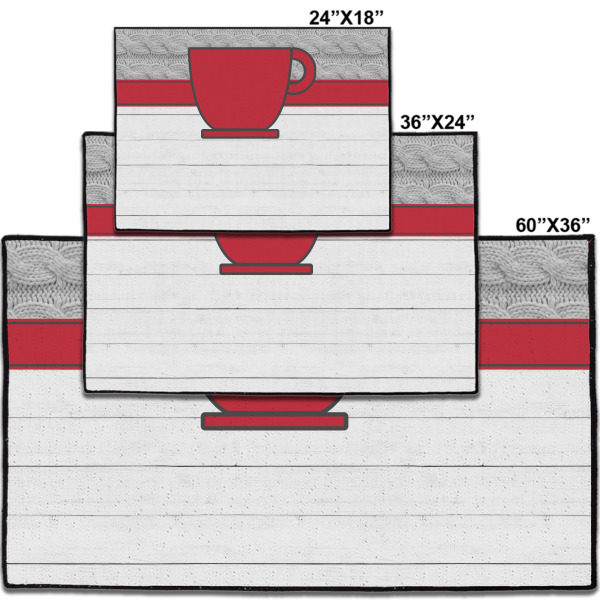 Custom Design - Door Mats - Size Comparison