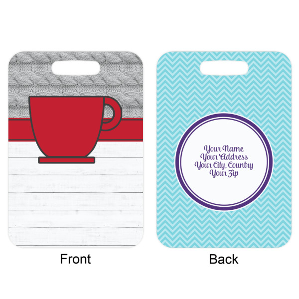 Custom Design - Metal Luggage Tag - Approval